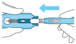 Insert the handle into the insertion tool carrier.image
