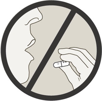 Do not swallow Spiriva capsules. Spiriva capsules should only be used with the HandiHaler device and inhaled through the mouth.