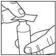Wipe the top of the vial with an alcohol swab. You do not have to shake the vial of Lantus before use.image