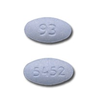 Image 1 - Imprint 93 5452 - alprazolam 2 mg