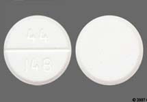 Image 1 - Imprint 44 148 - Genapap Extra Strength Acetaminophen 500 mg