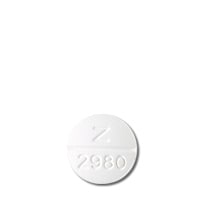 Imprint Z 2980 - tolazamide 500 mg