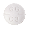 Image 1 - Imprint GG C3 - captopril 12.5 mg