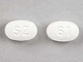 Image 1 - Imprint SZ 61 - carvedilol 3.125 mg