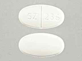 Image 1 - Imprint SZ 286 - sulfamethoxazole 800 mg / 160 mg