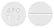 APO TI-2 - Tizanidine Hydrochloride