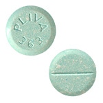 Imprint PLIVA 363 - chlorthalidone 50 mg 