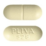 Image 1 - Imprint PLIVA 528 - Choline Magnesium Trisalicylate 500 mg