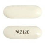 Imprint PA 2120 - valproic acid 250 mg