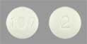 Image 1 - Imprint 2 107 - trandolapril 2 mg