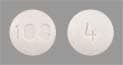 Image 1 - Imprint 4 108 - trandolapril 4 mg