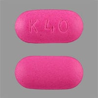 Image 1 - Imprint K 40 - diphenhydramine 25 mg