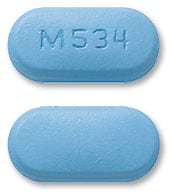 Image 1 - Imprint M 534 - azithromycin 500 mg