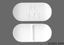 Image 1 - Imprint PL 875 - amoxicillin/clavulanate 875 mg / 125 mg