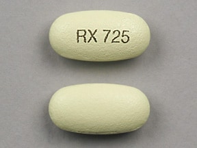 Image 1 - Imprint RX 725 - clarithromycin 250 mg
