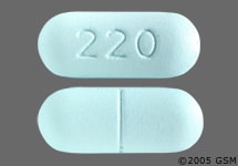 Image 1 - Imprint 220 - Choline Magnesium Trisalicylate 750 mg