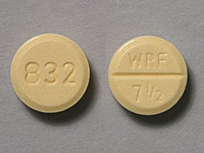 Image 1 - Imprint 832 WRF 7 1/2 - Jantoven 7.5 mg