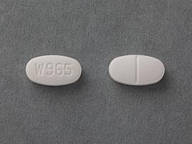 Pill Finder: W965 White Elliptical / Oval - Medicine.com