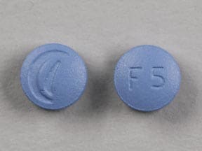 Imprint Logo F5 - finasteride 5 mg