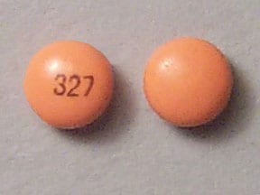 Imprint 327 - bisacodyl 5 mg