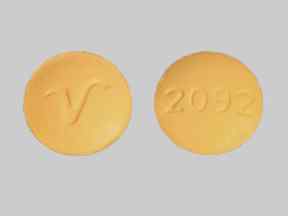 Image 1 - Imprint 2092 V - alprazolam 1 mg