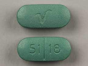 Image 1 - Imprint 51 18 V - acetaminophen/propoxyphene 650 mg / 65 mg