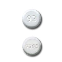 Pill Finder: 7305 93 White Round - Medicine.com