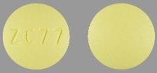 Image 1 - Imprint ZC 77 - risperidone 3 mg