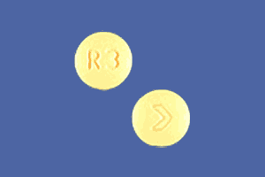 Image 1 - Imprint R3 > - risperidone 3 mg