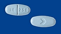 Image 1 - Imprint LE 250 > - levetiracetam 250 mg