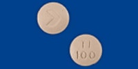 Imprint TI 100 > - topiramate 100 mg