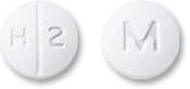 Image 1 - Imprint M H 2 - hydrochlorothiazide 50 mg