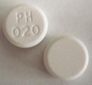 Image 1 - Imprint PH 020 - Pharbetol acetaminophen 325 mg