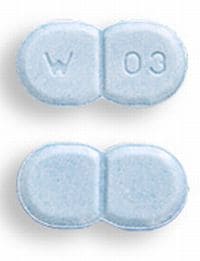 Image 1 - Imprint W 03 - glimepiride 4 mg