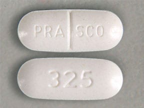Image 1 - Imprint PRASCO 325 - guaifenesin/phenylephrine 25 mg / 1200 mg