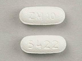 Image 1 - Imprint ZM 10 5422 - zolpidem 10 mg