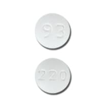 Pill Finder: 93 220 White Round - Medicine.com