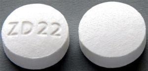 Image 1 - Imprint ZD 22 - risperidone 0.5 mg