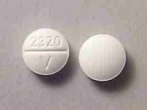 Image 1 - Imprint 2320 V - atropine/hyoscyamine/phenobarbital/scopolamine 16.2 mg