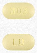 Image 1 - Imprint LU N03 - pravastatin 40 mg