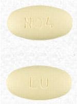 Image 1 - Imprint LU N04 - pravastatin 80 mg