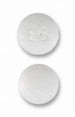 Pill Finder: E6 White Round - Medicine.com