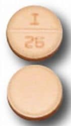 Image 1 - Imprint I 26 - hydrochlorothiazide 25 mg