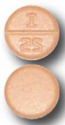 Image 1 - Imprint I 25 - hydrochlorothiazide 50 mg