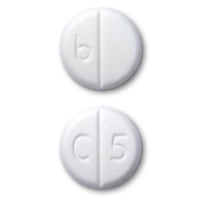 Pill Finder: b C5 White Round - Medicine.com