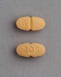 Image 1 - Imprint G 205 - moexipril 25 mg / 15 mg