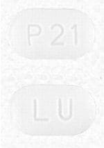 Image 1 - Imprint LU P21 - losartan 25 mg