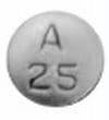 Image 1 - Imprint A 25 M - acarbose 25 mg