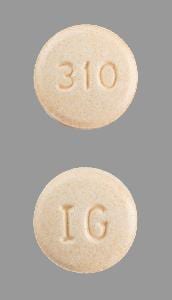 Image 1 - Imprint IG 310 - hydralazine 25 mg