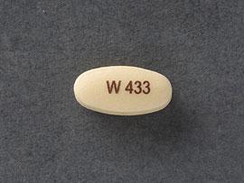 Image 1 - Imprint W 433 - pantoprazole 20 mg